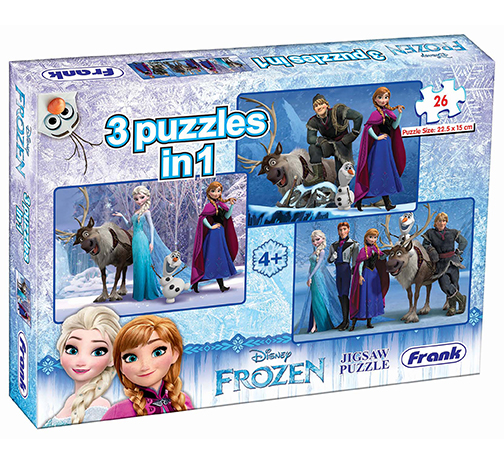 Frozen 3 x 26 Pieces